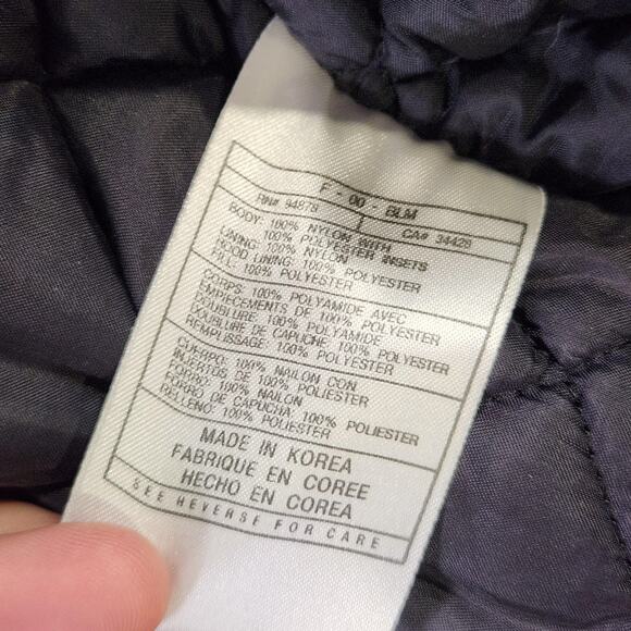 VTG 90s NIKE Las Vegas Raiders Jacket Mens 2XL Quilted Lined NFL Football Hooded - Picture 11 of 14